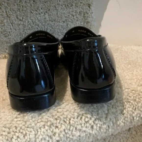 Bass & Co Loafers, Womens 7, Black - Picture 3 of 5